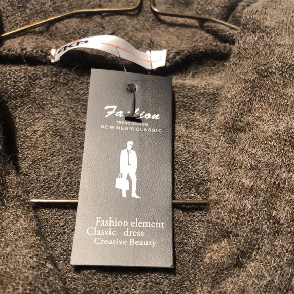 MSZ HEMME SweaterBrown Size Large - Picture 5 of 6